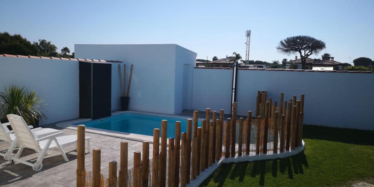 Palapa Beach , Chalet Con Piscina Privada Y Muy Cerca Del Mar Villa Chiclana de la Frontera Eksteriør bilde